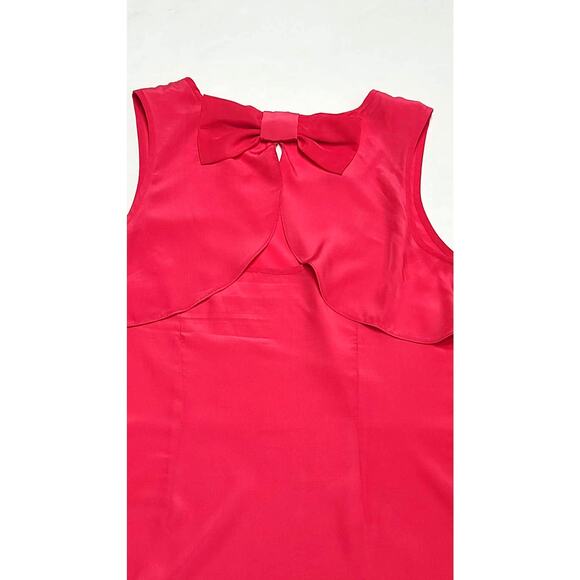 Asos maternity hot pink fuchsia blouse women's 4 - Picture 4 of 5